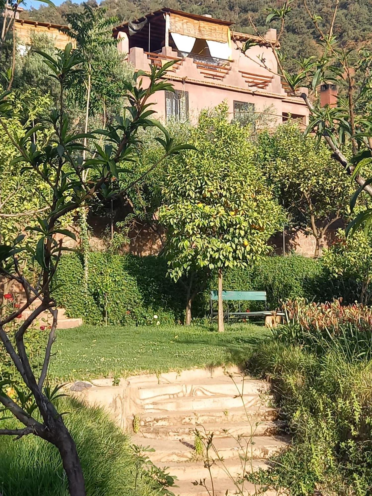 Hotel Ourika Timalizene Le Jardin Des Delices Tamezindert Exteriér fotografie