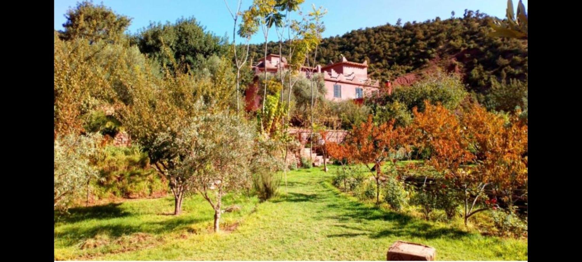 Hotel Ourika Timalizene Le Jardin Des Delices Tamezindert Exteriér fotografie